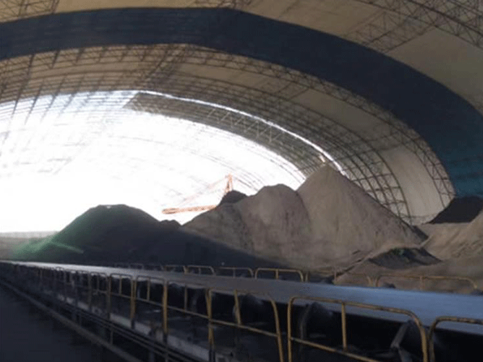 铜陵煤棚料仓网架