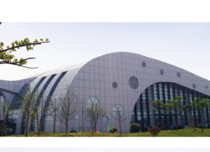 铜陵会议中心外景网架工程